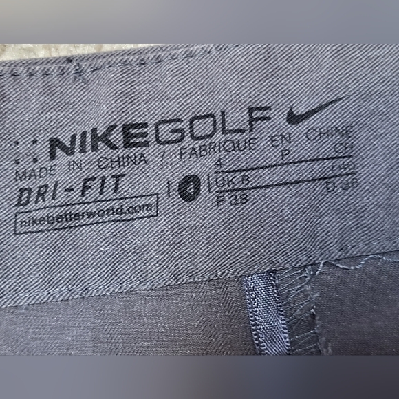 Nike Gray Performance Skorts with Built-in Shorts - Size 4 - Picture 3 of 5